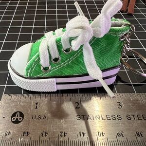 Converse style keychain, bag charm
